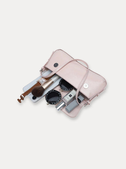 Slim Flap Shoulder Bag