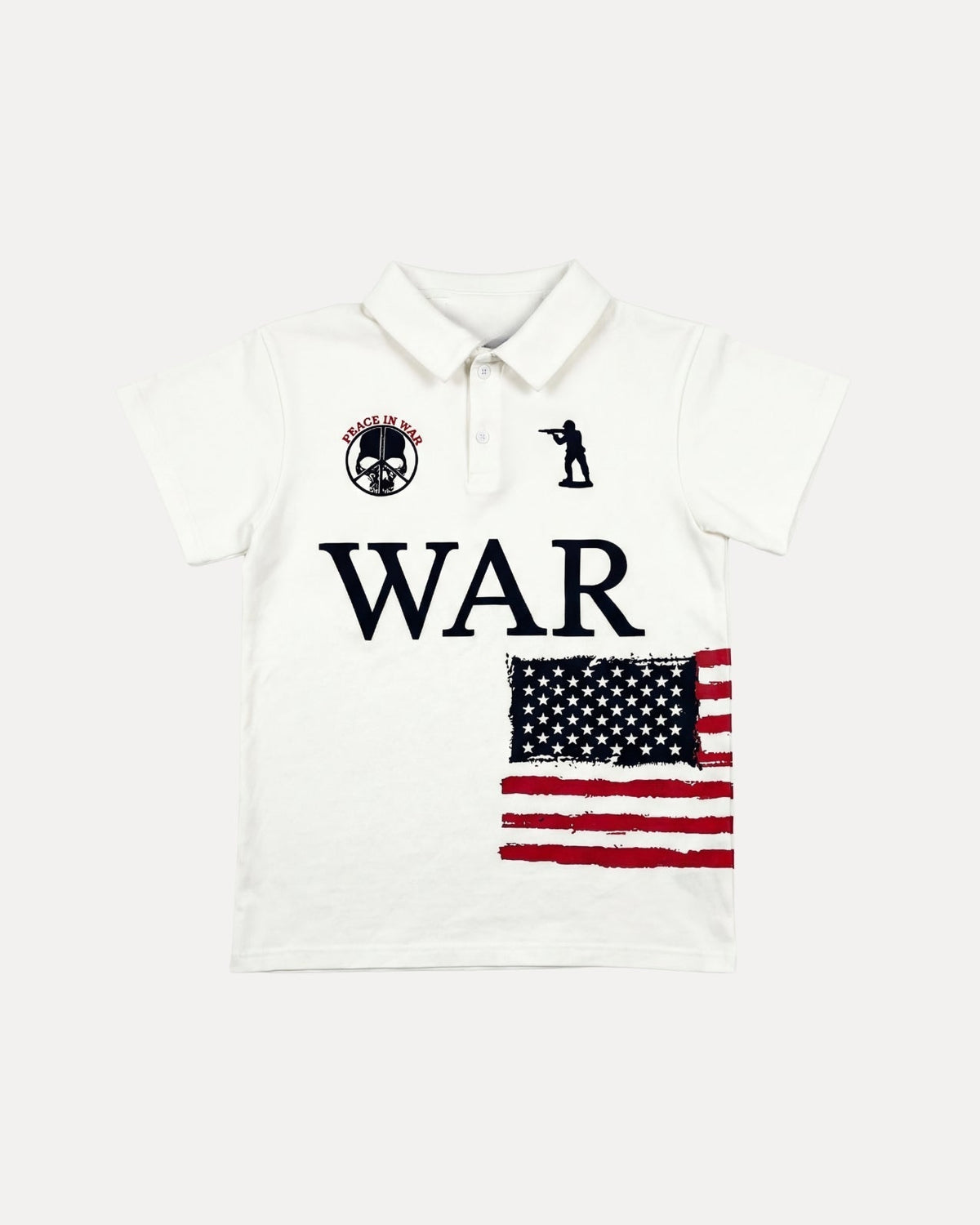 Liberty War Polo Shirt – Wit