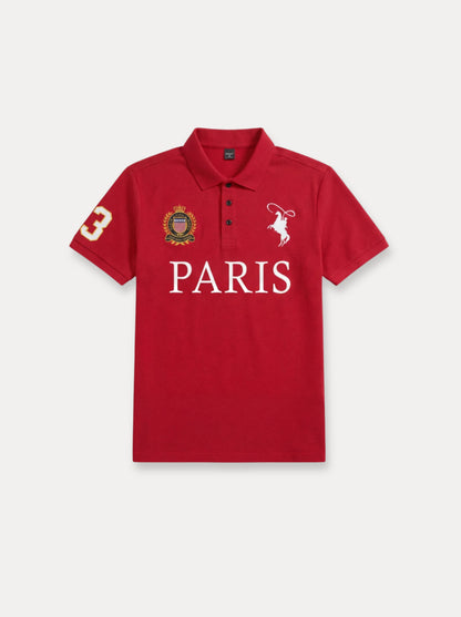 Paris Crest Polo Shirt
