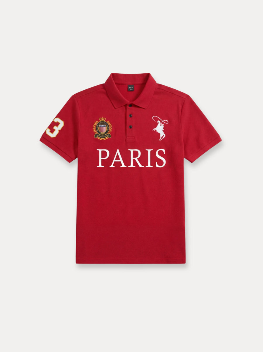 Paris Crest Polo Shirt