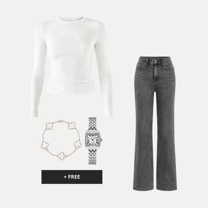 Viral Outfit - Silver Night