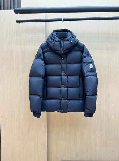 Moncler Vezere Down Jacket Navy Blue – productfoto 2