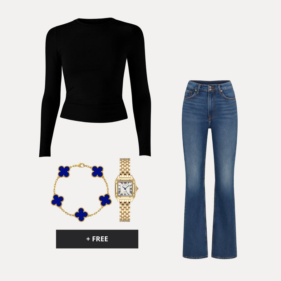 Viral Outfit - Royal Serenity