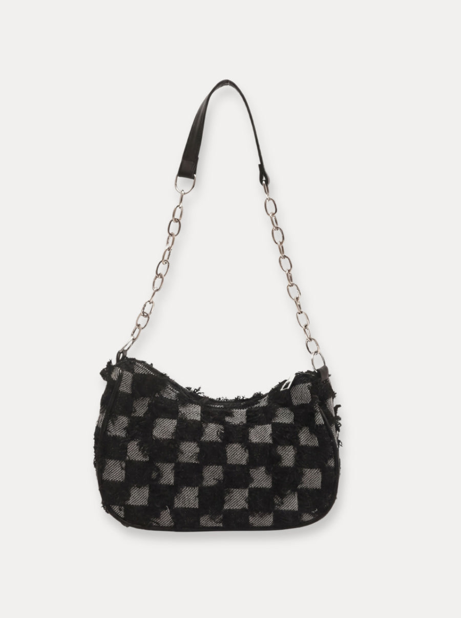 Textured Mini Shoulder Bag