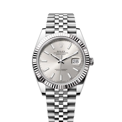 ROLEX DATEJUST SILVER