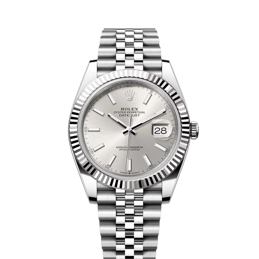 ROLEX DATEJUST SILVER