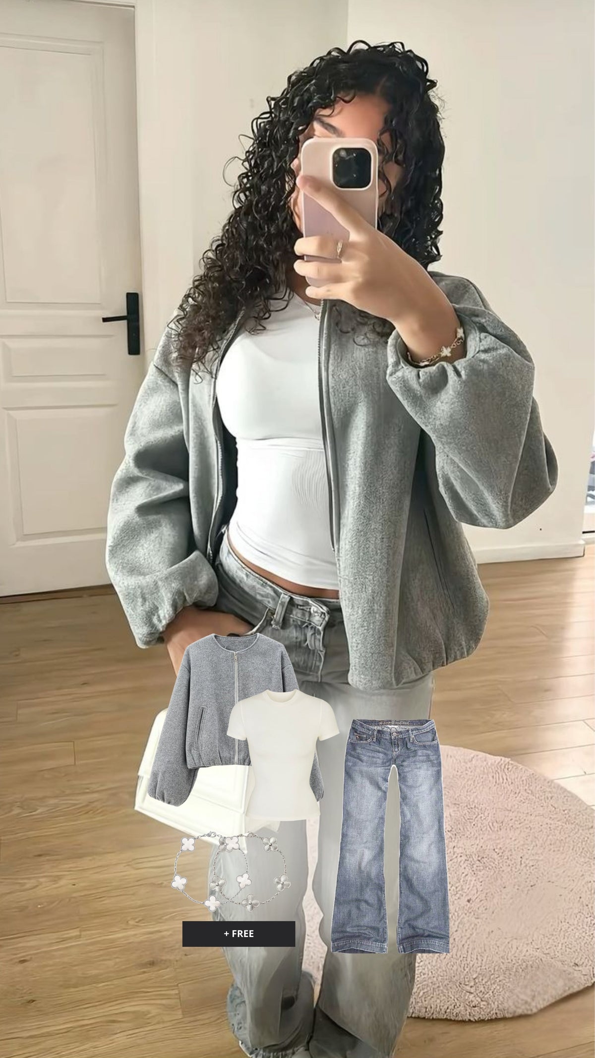 Viral Outfit - Silver Midnight