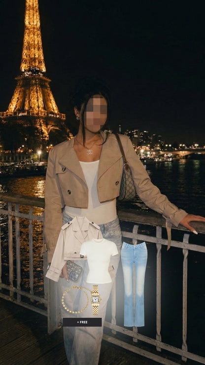 Viral Outfit - Ivory Moon