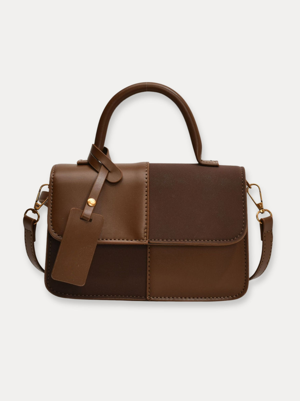 Structured Top Handle Bag
