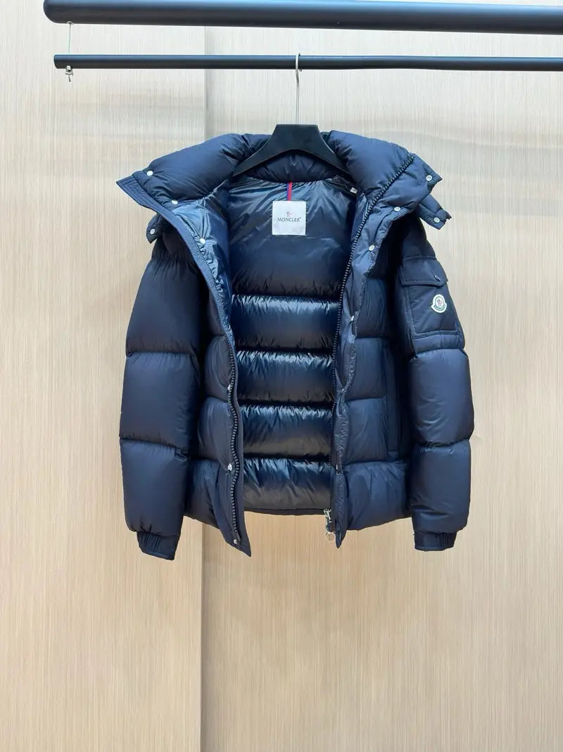 Moncler Vezere Down Jacket Navy Blue – productfoto 4