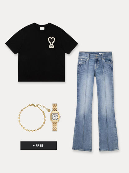 Viral Outfit - Midnight Gold II