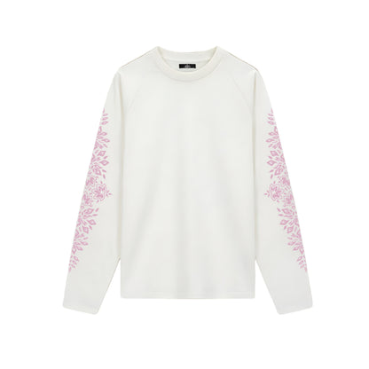 Bloom Motif – T-shirt by Laceup Fashion