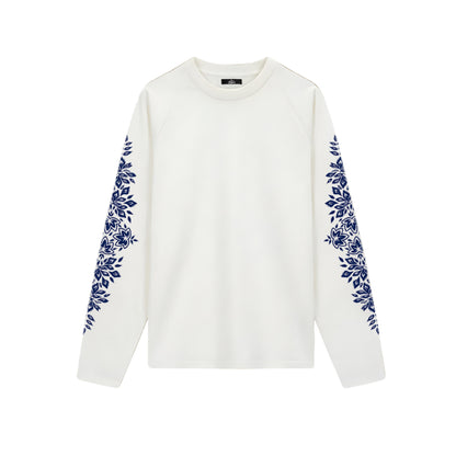 Bloom Motif – T-shirt by Laceup Fashion