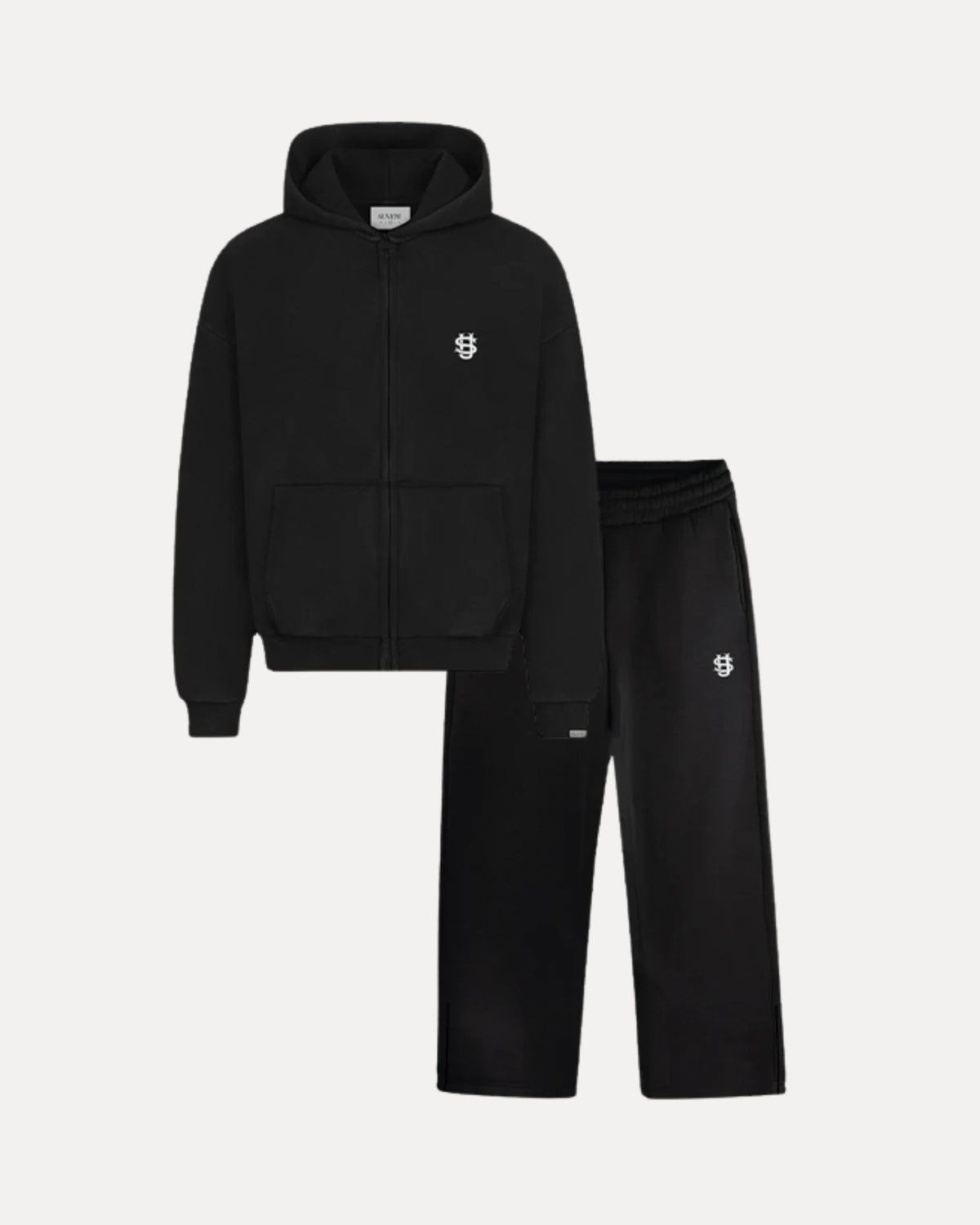 Refined Tracksuit – Zwart