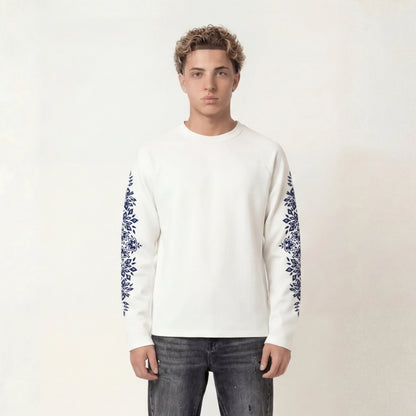 Bloom Motif – T-shirt by Laceup Fashion