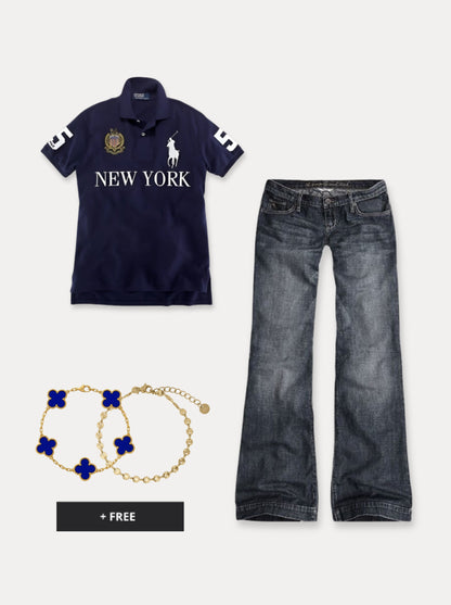 Viral Outfit - Deep Navy