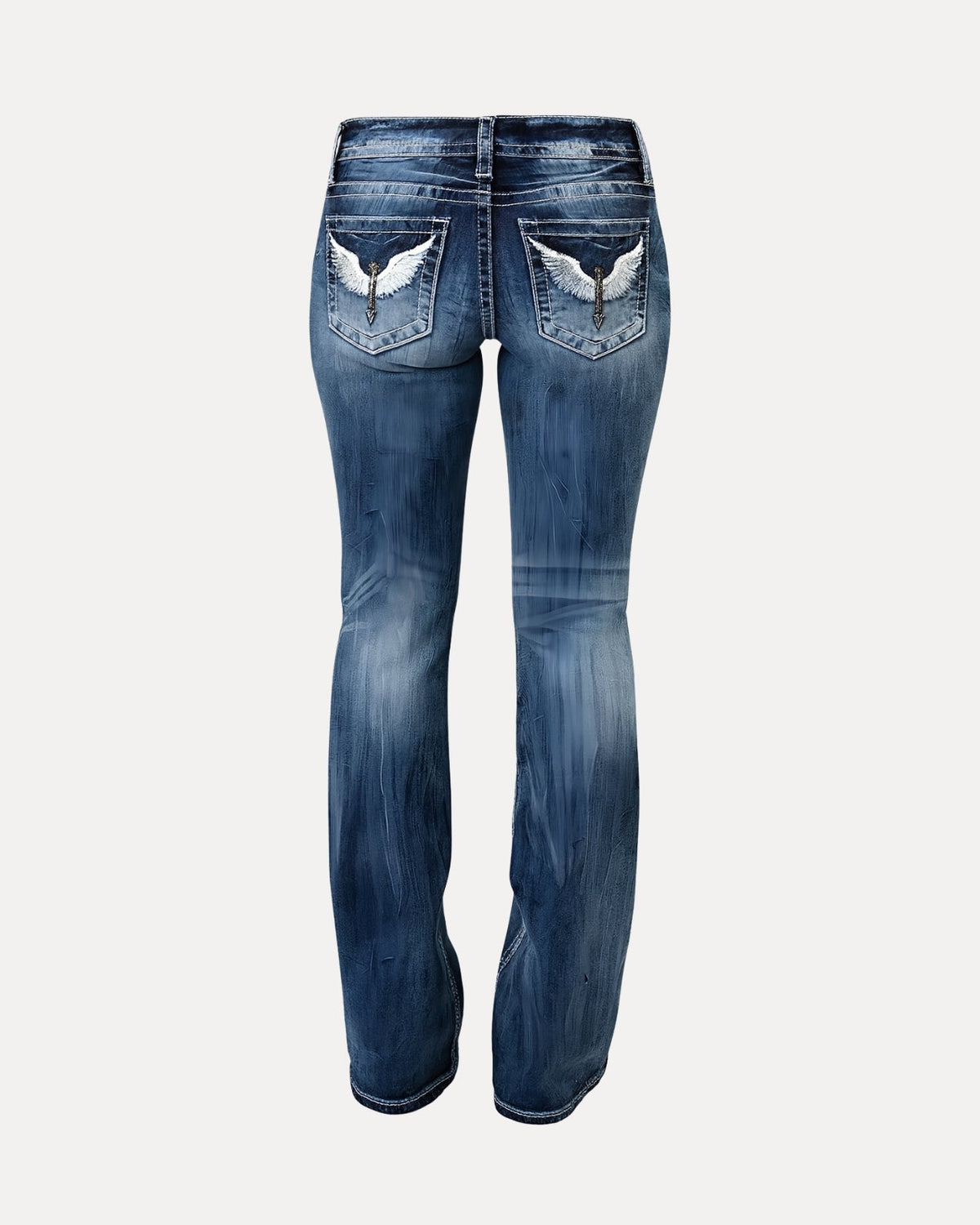Sky Flared Jeans – Blauw