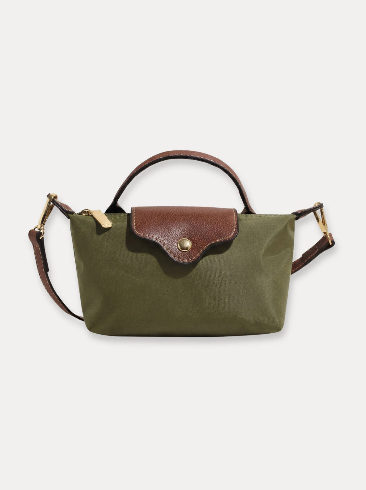 Refine Mini Nylon Tote – Groen