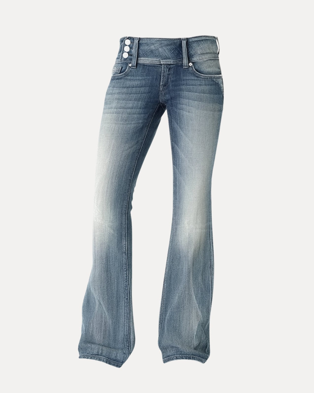 Eclipse Flared Jeans – Donkerblauw