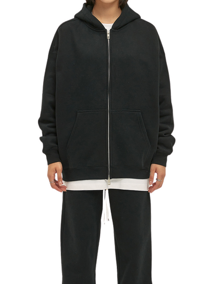 Zip – Hoodie by Laceup Fashion