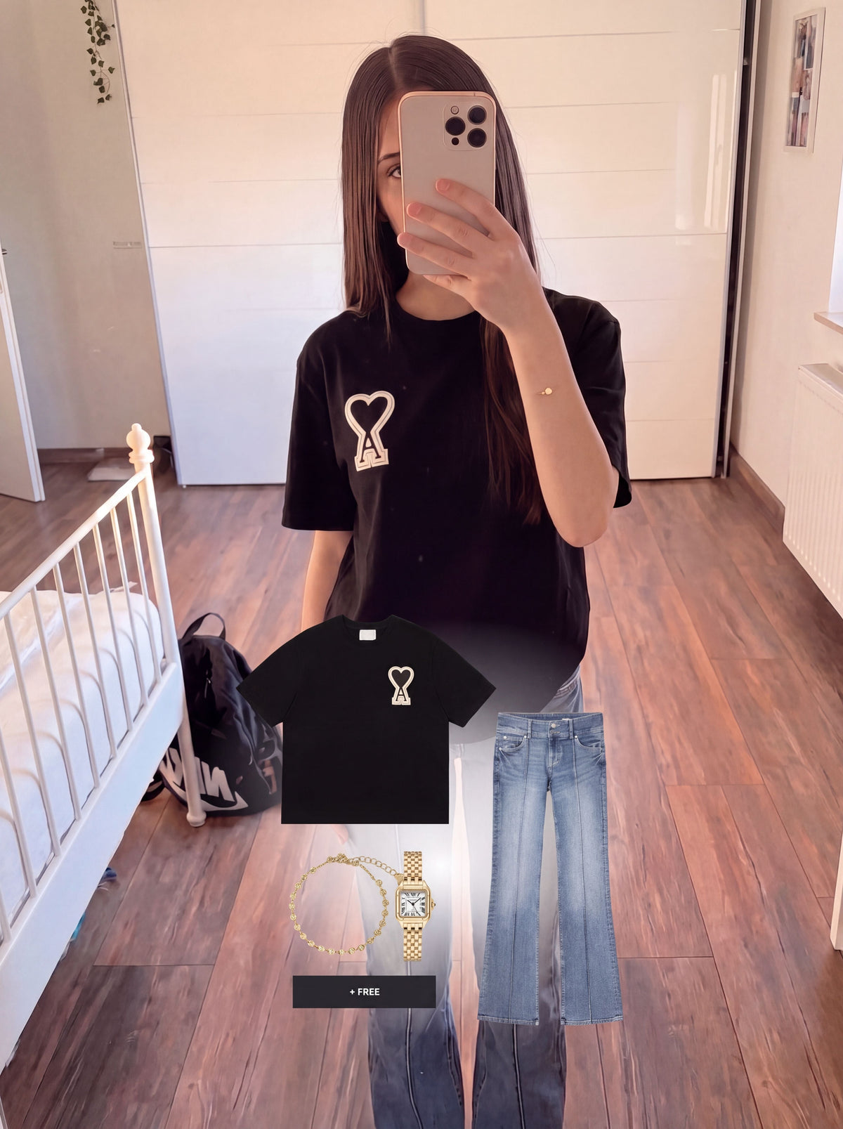 Viral Outfit - Midnight Gold II