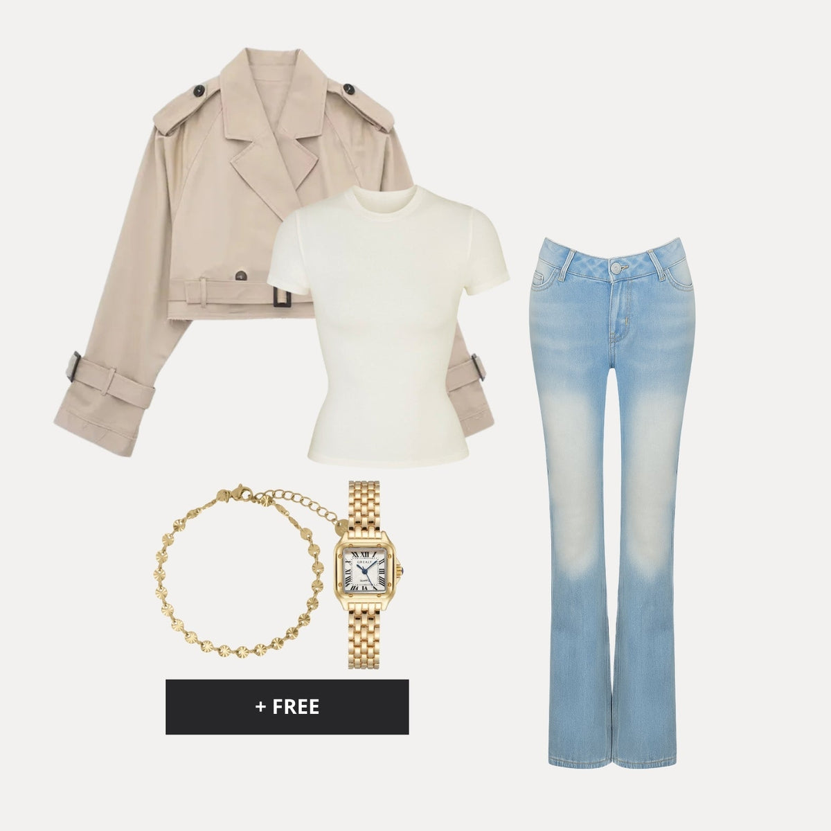 Viral Outfit - Ivory Moon