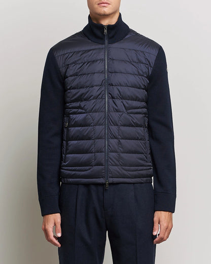 Moncler Cardigan Navy Blue