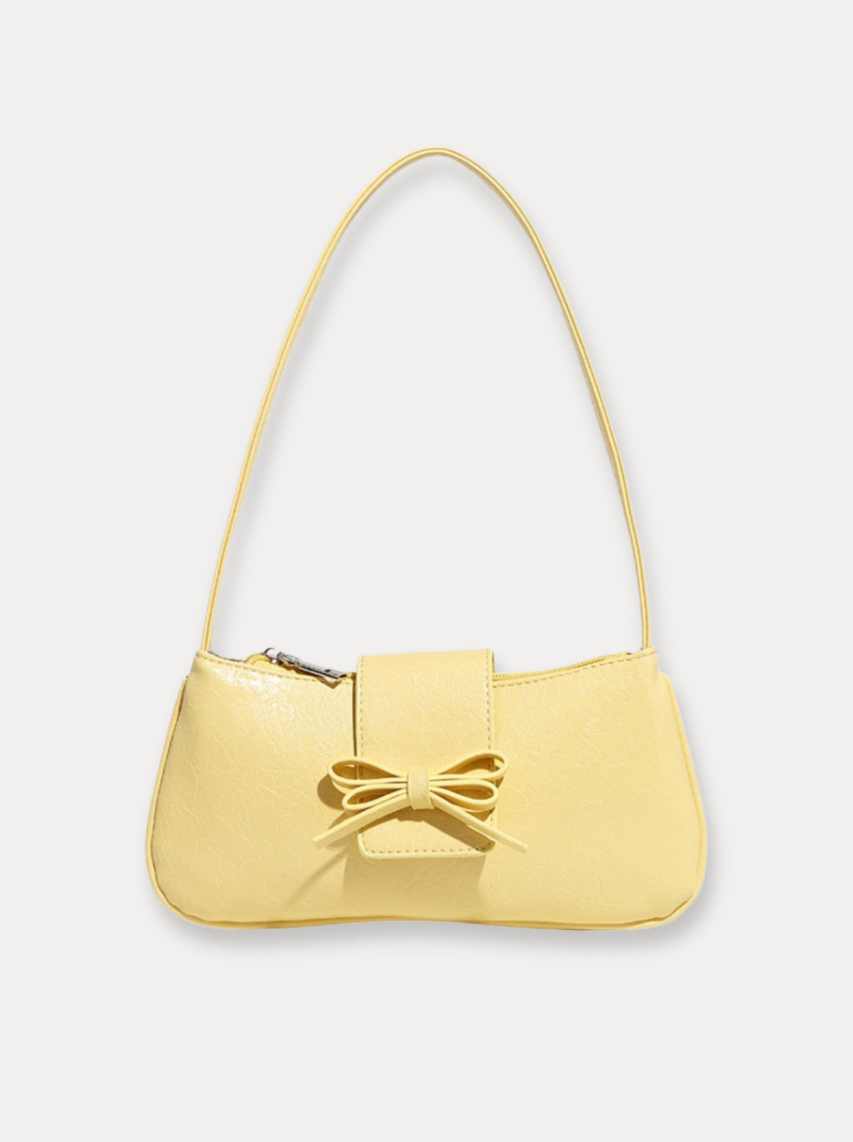 Scarlet Bow Shoulder Bag – Geel