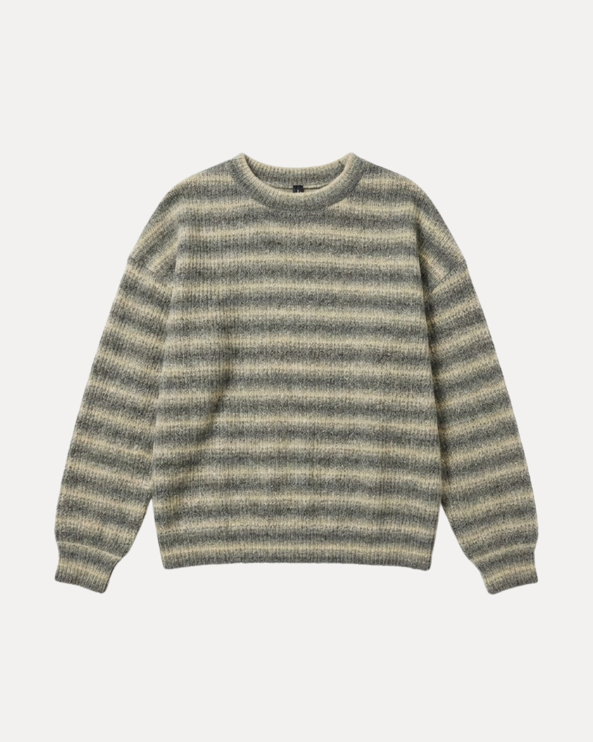 Mosswave Textured Knit Sweater – Groen