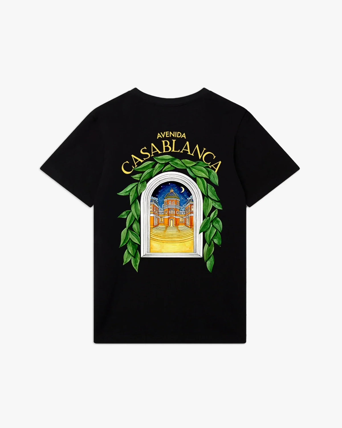 Casablanca T-Shirt – Zwart – productfoto 2