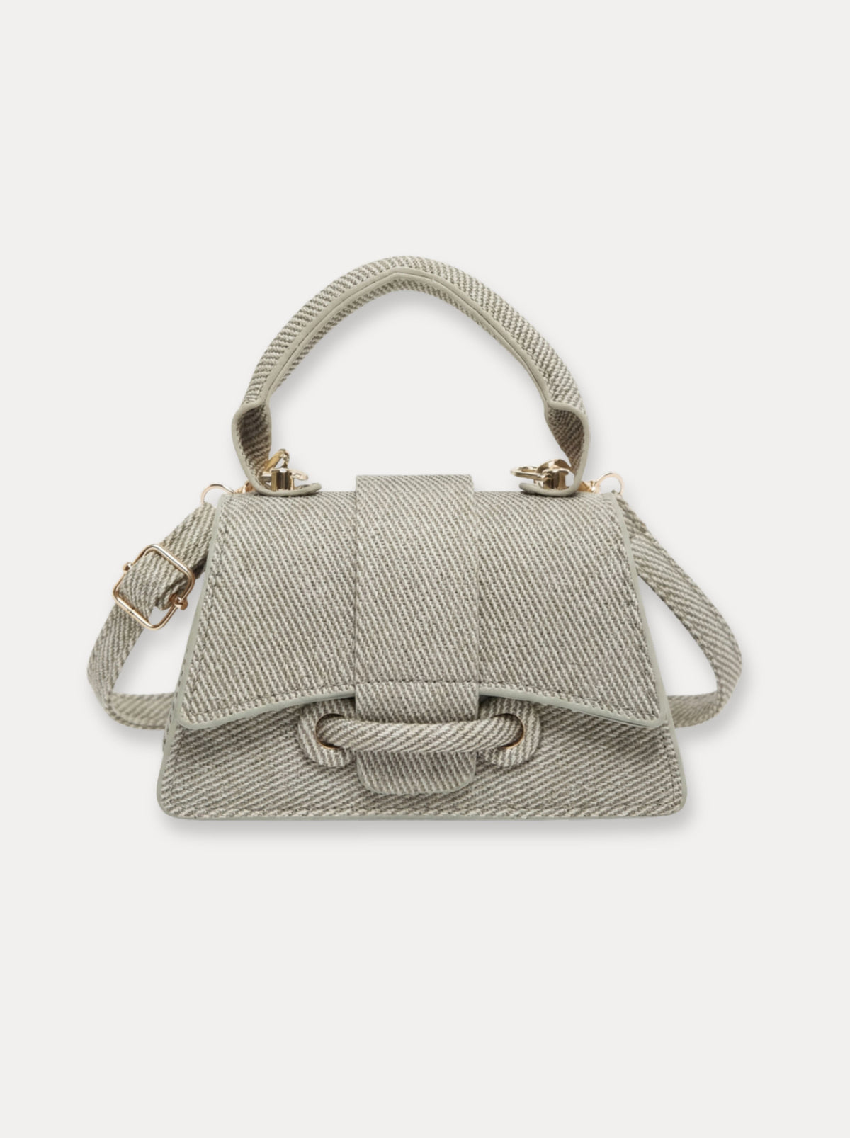 Mini Handle Crossbody Bag – Groen