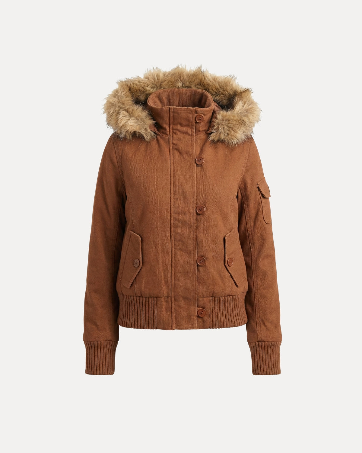 Everfrost Hooded Jacket – Camel