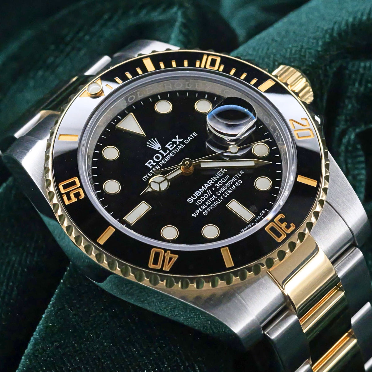 ROLEX SUBMARINER SILVER/GOLD – productfoto 3