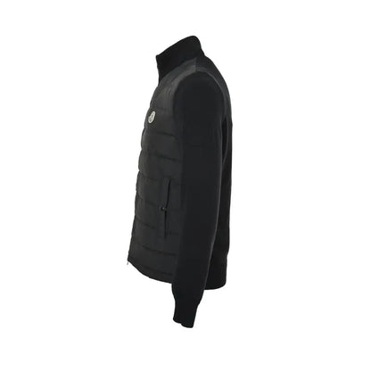 Moncler Padded Up Zip Cardigan Black – productfoto 2