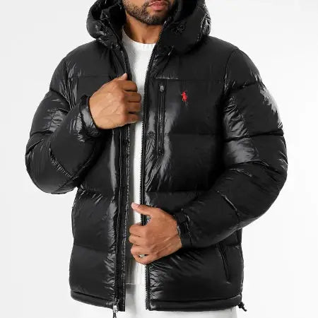 Ralph Lauren Puffer Shiney Black – productfoto 3