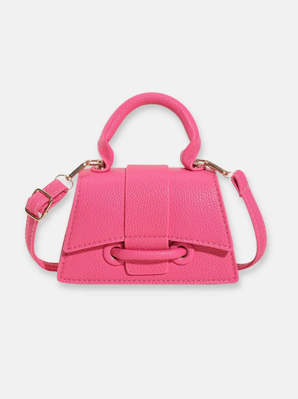 Mini Handle Crossbody Bag – Roze