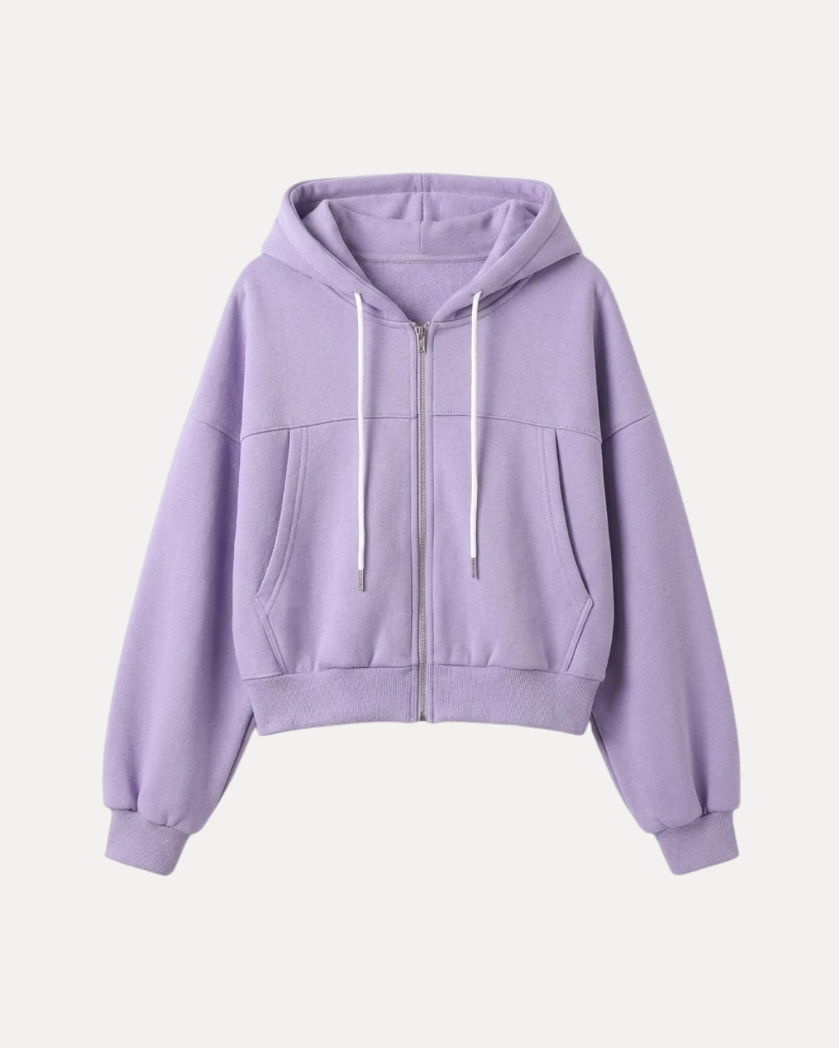 Lowlight Zip Hoodie – Lila