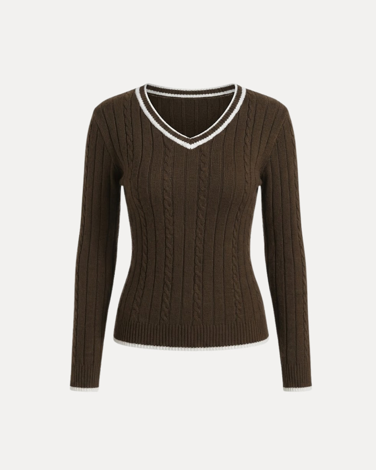 Cable Knit Sweater – Bruin