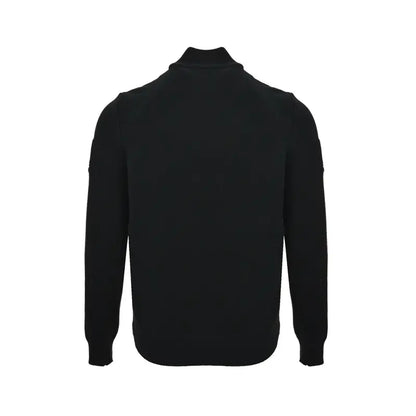 Moncler Padded Up Zip Cardigan Black – productfoto 3