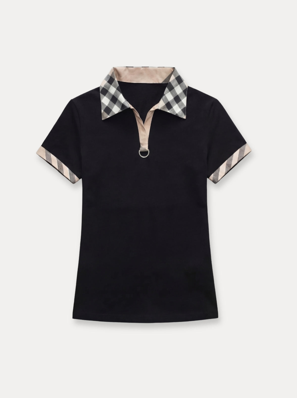Checked Polo