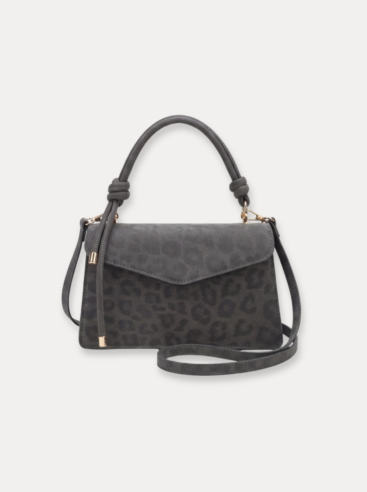 Lyra Mini Top Handle Bag – Grijs