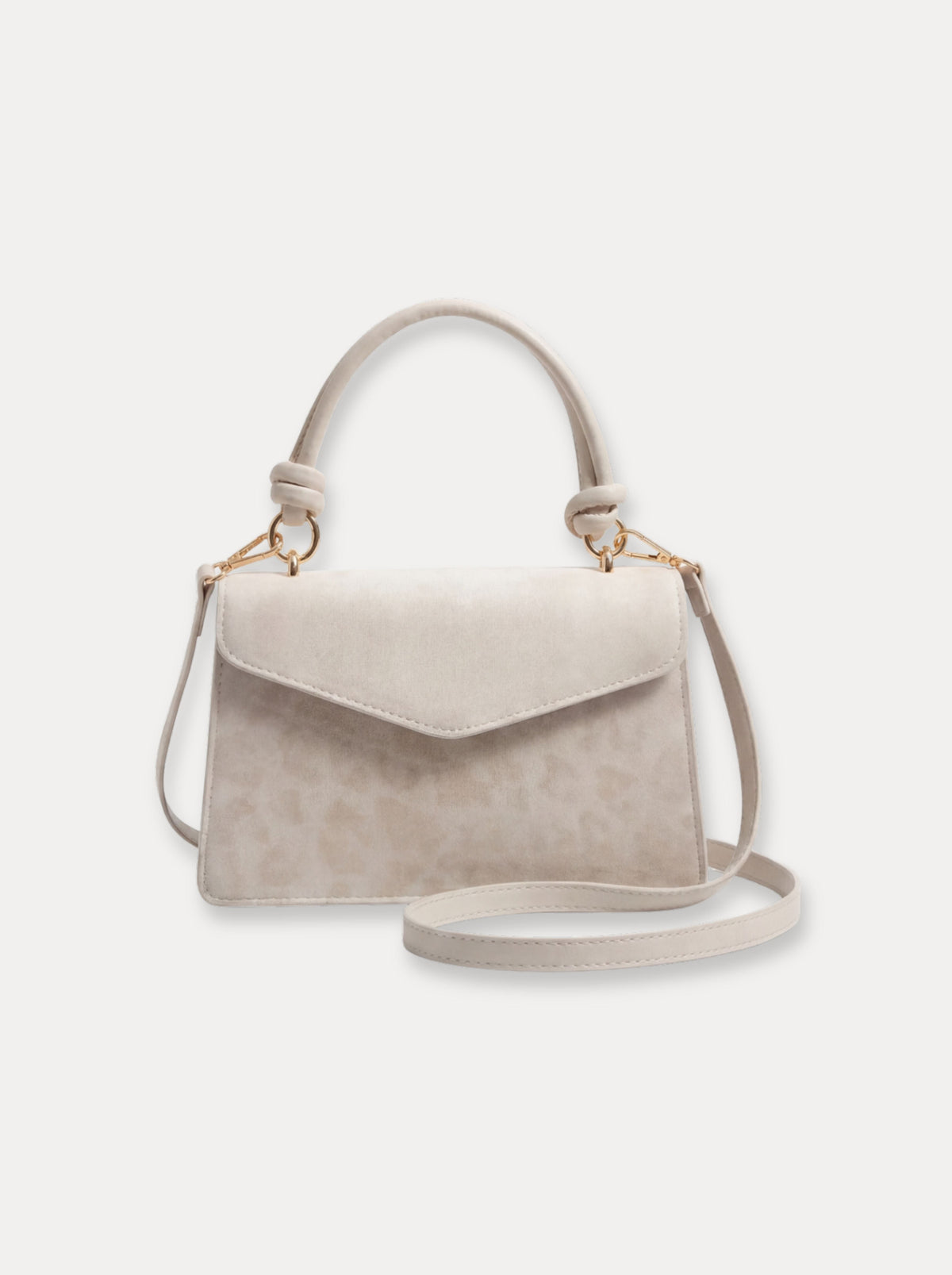 Lyra Mini Top Handle Bag – Wit