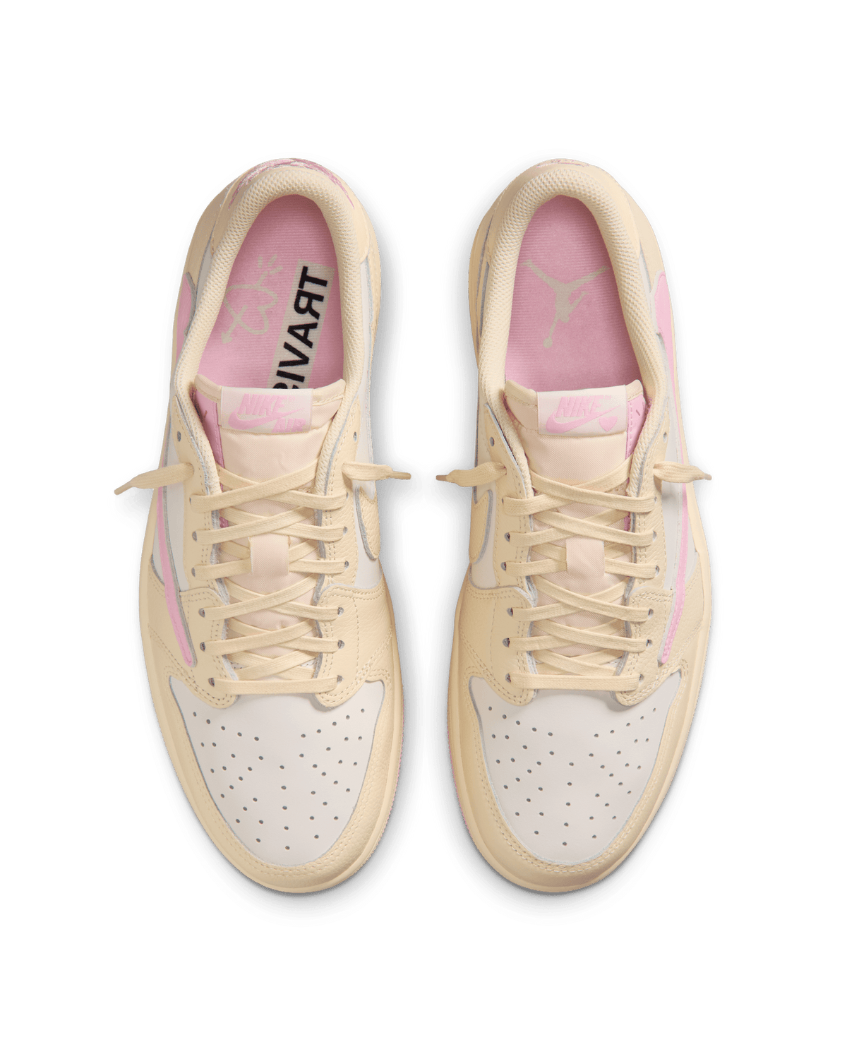 Travis Scott Muslin and Shy Pink