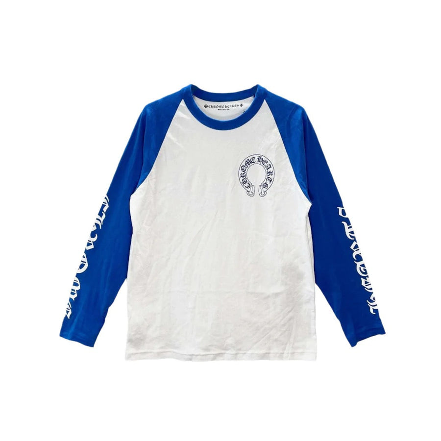 Chrome Hearts Long Sleeve blauw — ⚡ Snel in huis