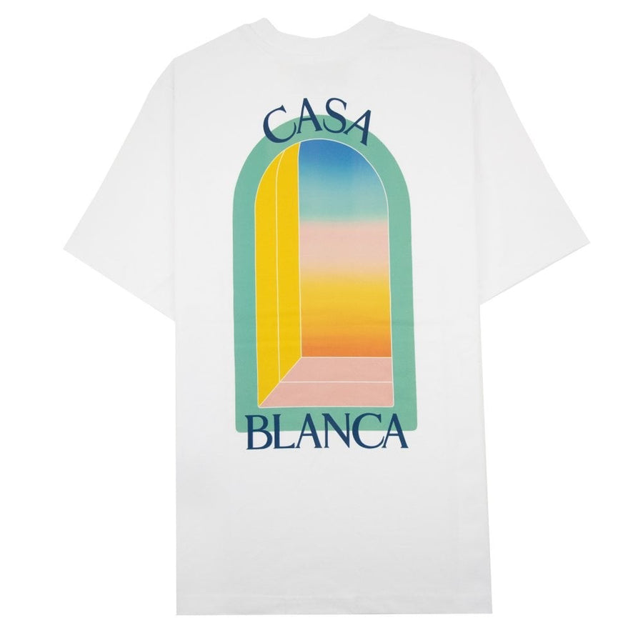 Casablanca T-Shirt wit — ⚡ Snel in huis