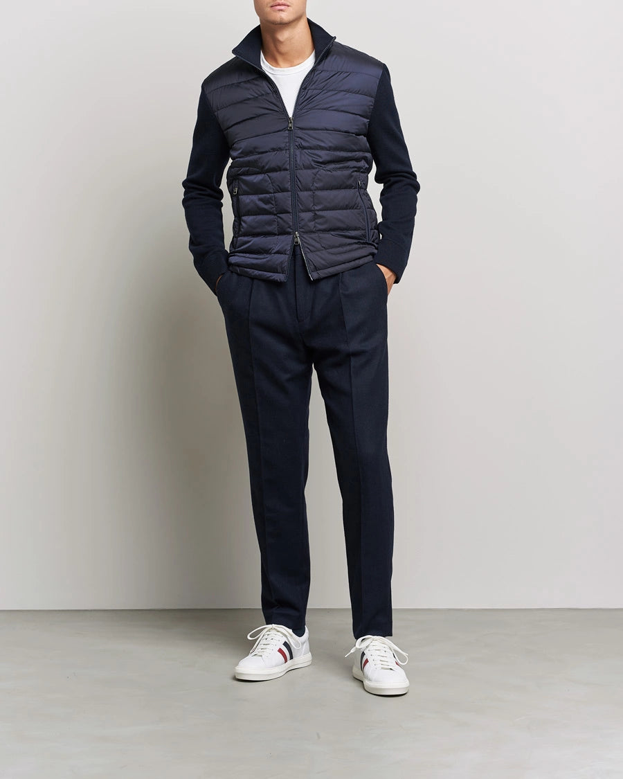 Moncler Cardigan Navy Blue
