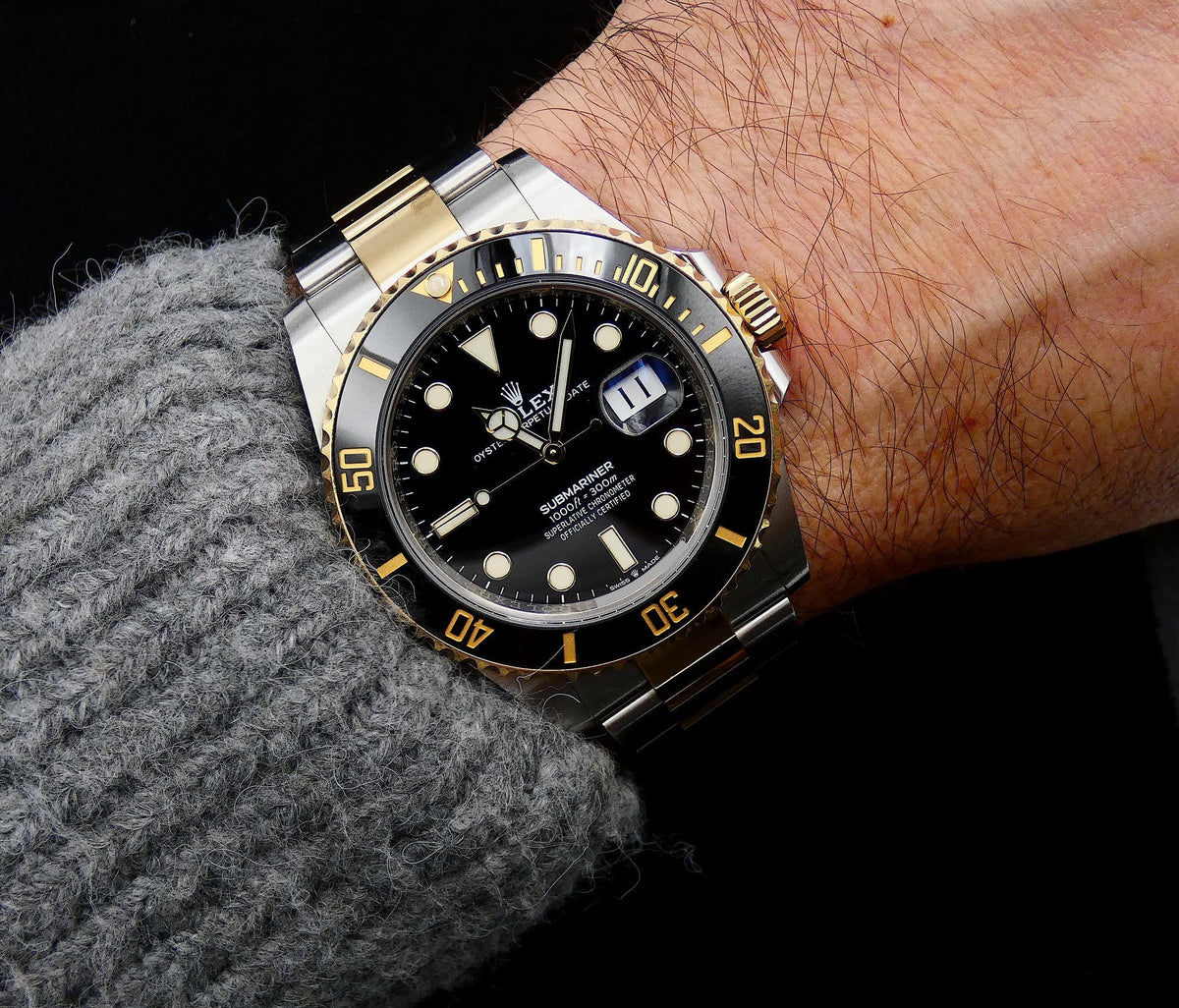 ROLEX SUBMARINER SILVER/GOLD – productfoto 2