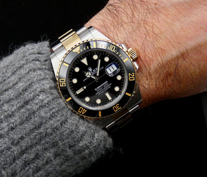 ROLEX SUBMARINER SILVER/GOLD – productfoto 2
