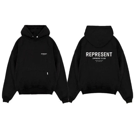 Represent Hoodie – Blauw – productfoto 2