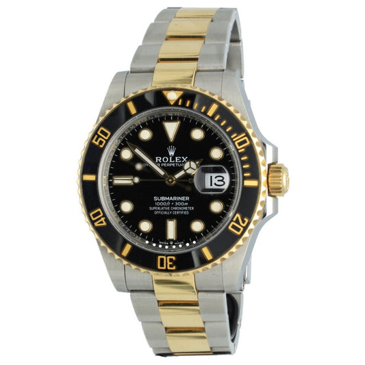 ROLEX  SUBMARINER SILVER/GOLD